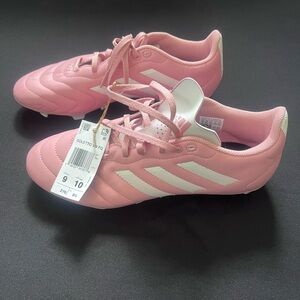 Adidas Goletto VIII FG Soccer Cleats Men's Size 9 Pink White